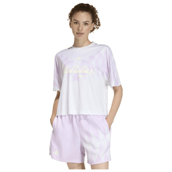 Adidas Γυναικεία κοντομάνικη μπλούζα House of Tiro x Common Goal T-Shirt